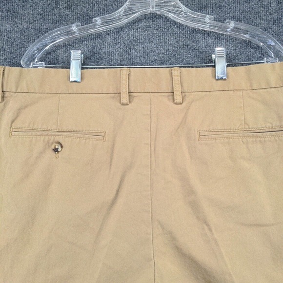 OId Navy Mens Ultimate Slim Chino Shorts Tan Size 40 Slash Pockets - Picture 8 of 11